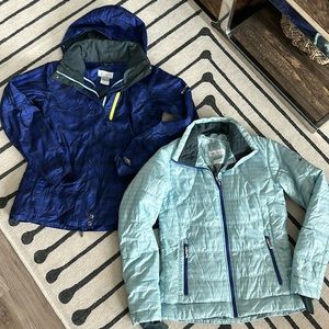 Ladies medium Columbia interchange double layer ski / winter jacket